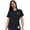 Black Princess, variant on Scrub Top for Women Stretch Material Princess Seam Lightweight Medical Uniform Shirt