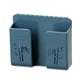 thumbnail image 2 of Naiovety Organizador de almacenamiento de teléfono, adhesivo Universal para estante de pared, punzón, sin costuras, soporte para Almacenamiento y organización del hogar azul, 2 of 6