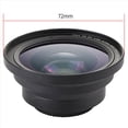 thumbnail image 4 of 2X Lente Gran Angular Profesional de 37 mm Macro + 72 mm 0.39X Full HD para VideocáMara 4K, 4 of 9