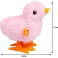 thumbnail image 4 of CICITOYWO Conejito y pollito saltarín, juguetes de cuerda, novedad, juguete de cuerda para saltar de pollo, para niños, niños pequeños, adultos, cesta de caza de huevos de Pascua, rellenos de medias,, 4 of 4