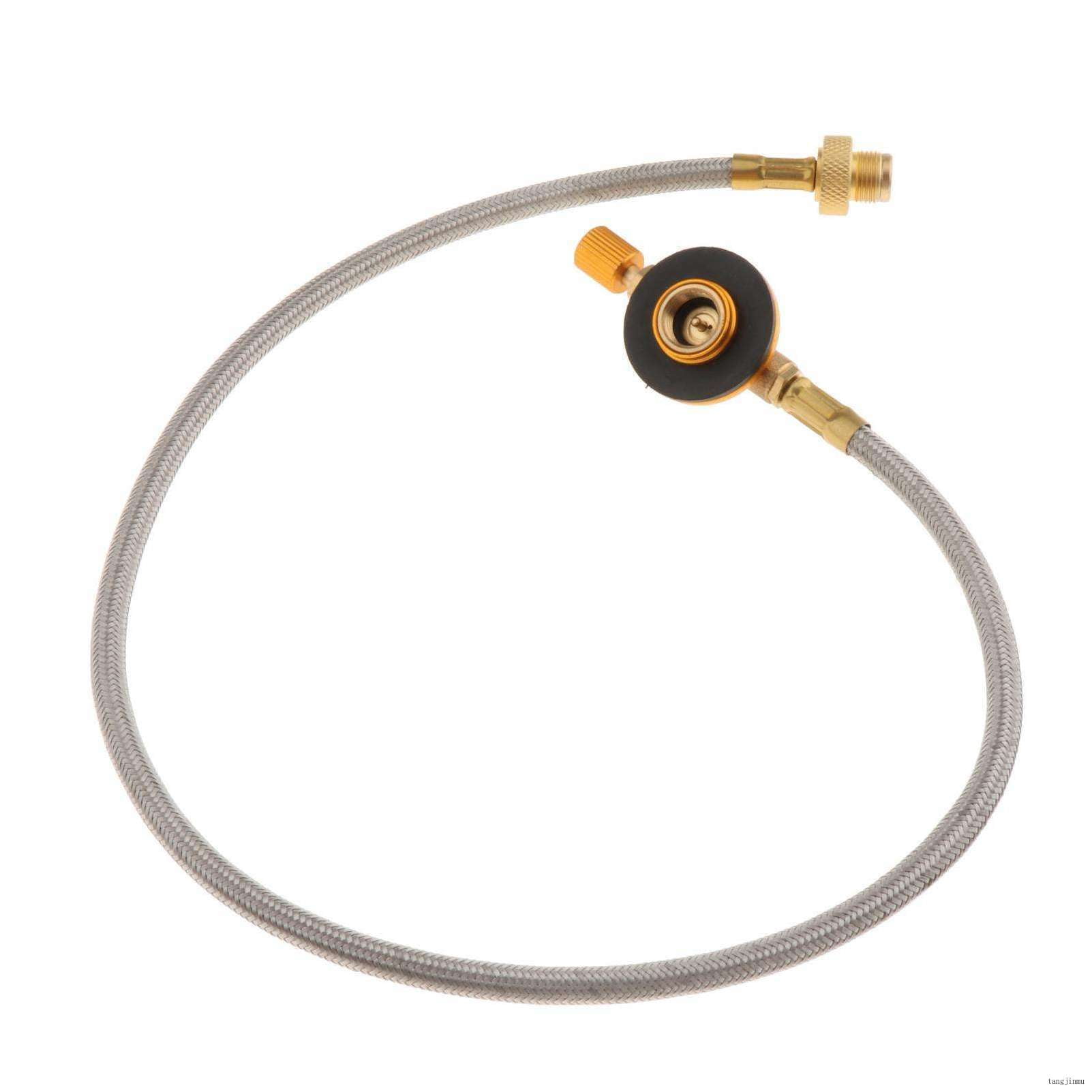 Propane Butane Gas Hose Pipe Adapter Converter For Camping BBQ Gas