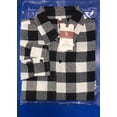 thumbnail image 4 of JGNGSHN Men's Loose Comfy Plaid Shirt Long Sleeve Lapel Pocket Button Down Tops Casual Fashion Classic Jacket, 4 of 5