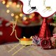 thumbnail image 1 of Fiudx Candelabro de Ciervo, Diseño Navideño de Hierro, Decoración Única para La Mesa, Ambiente Cálido, Decoración Del Hogar, Regalo Familiar, Tamaño 12 X 11,3 X 5 Cm., 1 of 7