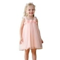thumbnail image 1 of Robes Sans Manches en Tulle à Fleurs pour Bébés Filles, Fête, Jeu de Rôle, Robe de Fête Dansante, Robe Fille, Taille 6-9 Mois, 1 of 7