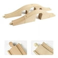 thumbnail image 5 of DIY Wooden Track Tools Bridge Train Rail Track Accessories Suitable for Thomas Kids Educational Toys, 5 of 8