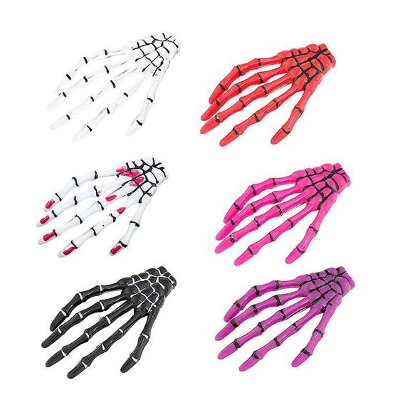 6pcs Skull Hair Pin