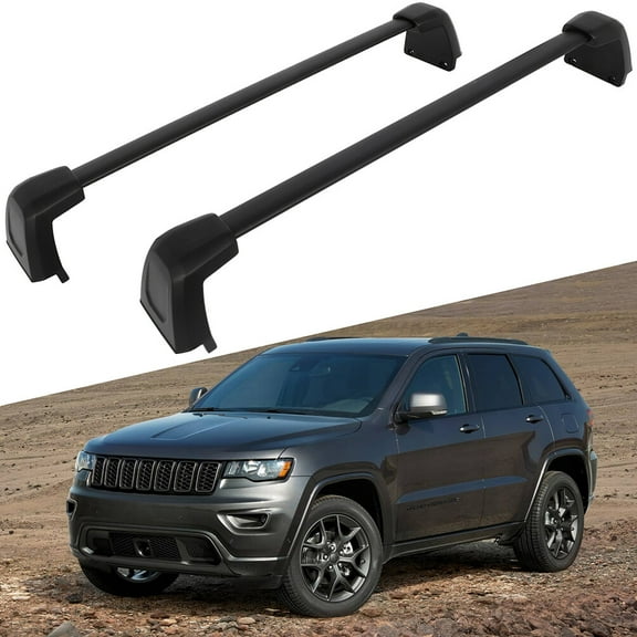 cciyu Roof Rack Cross Bars For Jeep Grand Cherokee L 2021-2022 Car Top Luggage Carrier Rails