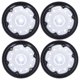 thumbnail image 5 of 4 bujes de rueda con abalorios para RC Crawler, 12 orificios, repuesto de buje de rueda de metal para TRX4/SCX10, color blanco, 5 of 10