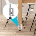 thumbnail image 4 of Phenofice 8pcs Work Bench Levelers Steel Prevent Scratching For Office Users And Homeowners, 4 of 8