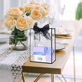 thumbnail image 6 of LIOUCBD 25PCS Transparent PVC Black Gift Bag with Handle, 25x18 x9cm Clear Gift Bags with Ribbon and 50 Thank You Cards, Rectangle Tote Bag Party Favor Bags for Valentines Wedding Party Baby Shower, 6 of 7