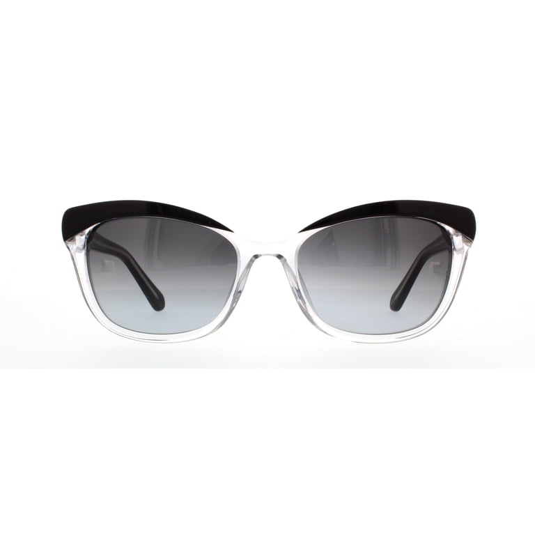 Kate Spade Amara/S Sunglasses 0KAX 55 Black Clear (Y7 