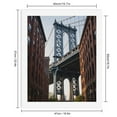 thumbnail image 2 of Paint By Numbers Kit for Adults Beginner - DIY Bridge Between Brick Buildings Canvas Painting Kits for Adults, Frameless Paint By Number for Adults for Home Wall Decor 16x20 Inch, 2 of 7