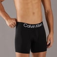 thumbnail image 2 of Calvin Klein Men's Microfiber 5-Pack Bold Logo Boxer Briefs Grey Heather Multi Small, 2 of 7