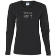 thumbnail image 3 of Choose Life 2.0 Ladies LS Tee Shirt, 3 of 9