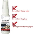 thumbnail image 4 of 30/100 Ml Convenient Car Deicing Agent Car Snow Melting Agent Window Defrosting De-icer Melts Ice Snow Frost Winter Car Windshield Deicer Antifreeze Agent (3 Pcs 30 Ml), 4 of 7