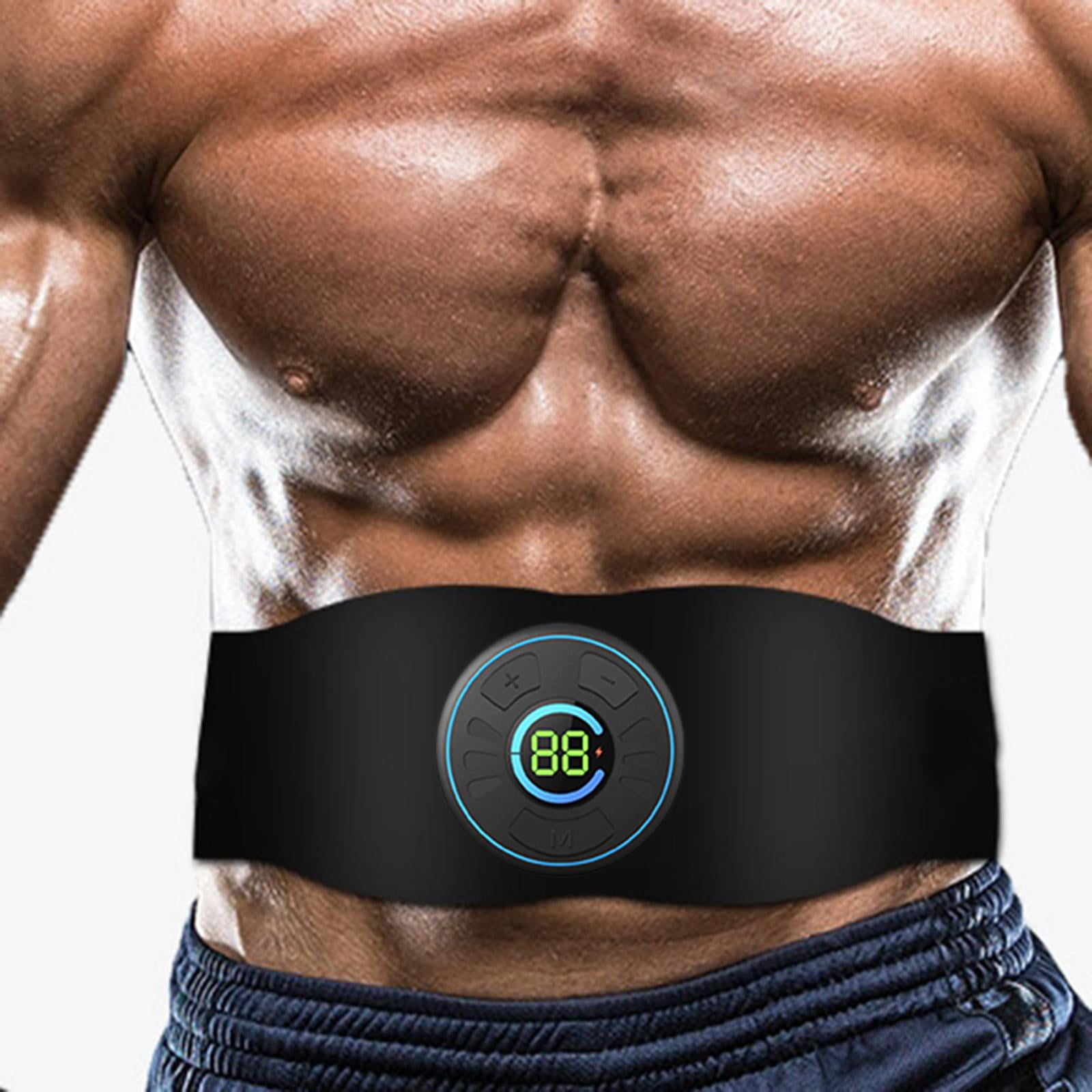 Abdominal Belt LED Display USB for Fitness Workout Exercise Equipment