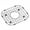 Stainless Steel, variant on Houzer BG-1300 8.75" x 10.25" Sink Bottom Stainless Steel Wirecraft Bottom Grid 8.75-Inch by 10.25-Inch