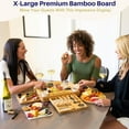 thumbnail image 3 of Varezza Extra Large Charcuterie Boards Gift Set - Marble Bamboo, 23 Accessories, Wedding Gifts, 3 of 7