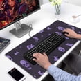 thumbnail image 2 of Long Mouse Pads for Desk,Halloween Silhouette Pattern Desk Mats on Top Of Desks, Desk Mouse Pad Extra Large with 3mm Non-Slip Base and Stitched Edge for Gaming,Office,Work,Home 31.5x15.7in, 2 of 5