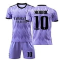 thumbnail image 1 of 18Purple 10Men's And Wobrand Men's Football Jerseys Suit 10# Modric 9# Benzema 8# Kroos 7# Hazard Juego de uniformes de fútbol de entrenamiento deportivo para niños esquí esquí Gafas de esquí, 1 of 2