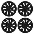 thumbnail image 2 of 4 Pcs Wheel Hub  for  Model 3 2017-2023, 18in Wheel Hub Full Wrap Rim Cover Trim Protector, Cool Sporty Wheel Hub  Replacement, 2 of 8