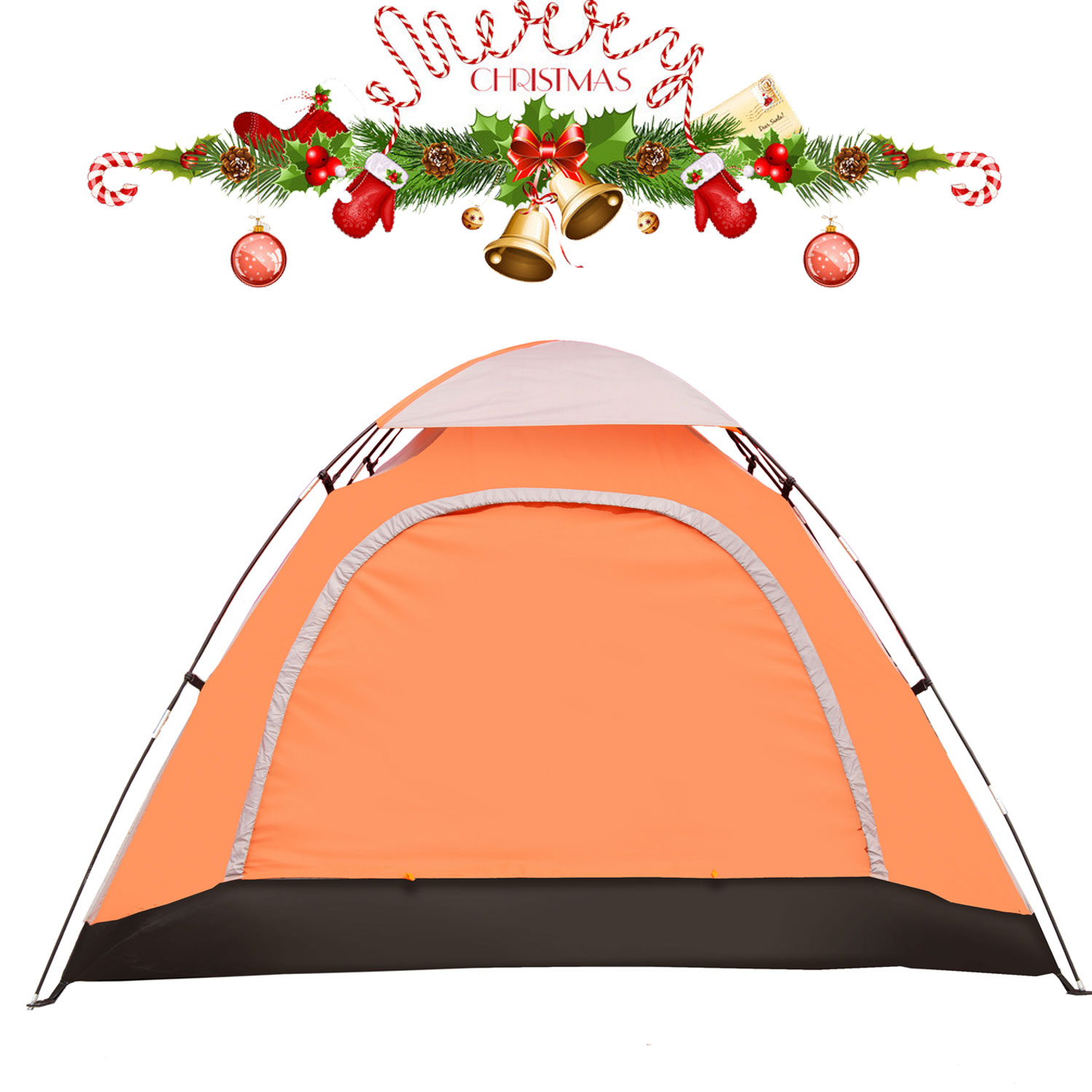 iCorer Waterproof Lightweight 2-3 Person Family Backpacking Camping Tent, 78.7" x 78.7" x 51" - image 3 of 8