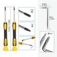 thumbnail image 4 of 16Pcs/Set Torx T8 T6 T10 H35 Screwdriver Opening Tools Set Repair Tool Kit Screw Driver Pry for, 4 of 6
