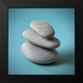 thumbnail image 2 of Frank, Assaf 20x20 Black Modern Framed Museum Art Print Titled - Rock Art I, 2 of 5