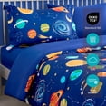 thumbnail image 3 of Juego de ropa de cama Joiedomi Twin de microfibra Cosmic Space de 5 piezas, 3 of 7