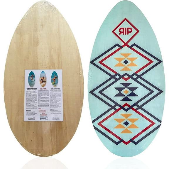 RIP Wooden 35", 37" or 41" Skimboard for Kids or Beginners