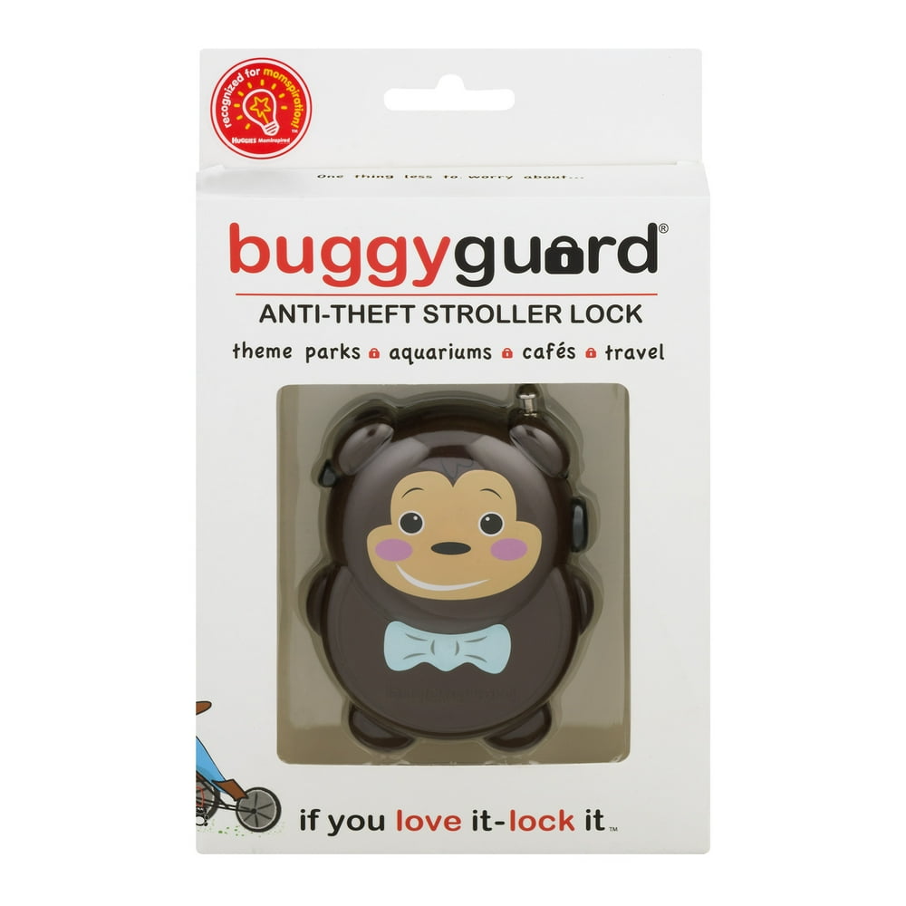 Buggygear™ buggyguard® AntiTheft Retractable Stroller Lock, Monkey