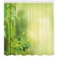 thumbnail image 3 of Ambesonne Spa Themed Shower Curtain, Green Trees in Exotics, 69"Wx84"L, Pale Green and Green, 3 of 3