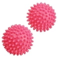 thumbnail image 2 of Black Duck Brand Set of 4 Pink Dryer Balls - Reusable Dryer Balls Replace Laundry Drying Fabric Softener and Saves You Money, 2 of 4