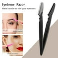 thumbnail image 4 of Herramientas de belleza para maquillaje DIY de cejas, herramientas y suministros para recortar cejas, herramientas para dar forma a las cejas, herramientas de depilación facial para hombres y mujeres, 4 of 8