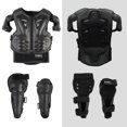 thumbnail image 6 of 5PCS Kid's Protective Gear Set Breathable Knee Pad Elbow Pad Chest Protector, 6 of 9