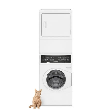 SPEED QUEEN SF7007WE COMBINATION WASHER ELECTRIC DRYER White