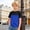 Blue2, variant on Color Short Sleeve For Boys Casual Comfortable Kids Tee Shirt With Contrast Design And Soft Casual Shirts Tees Tops Boys ,Purple,4-5 Years