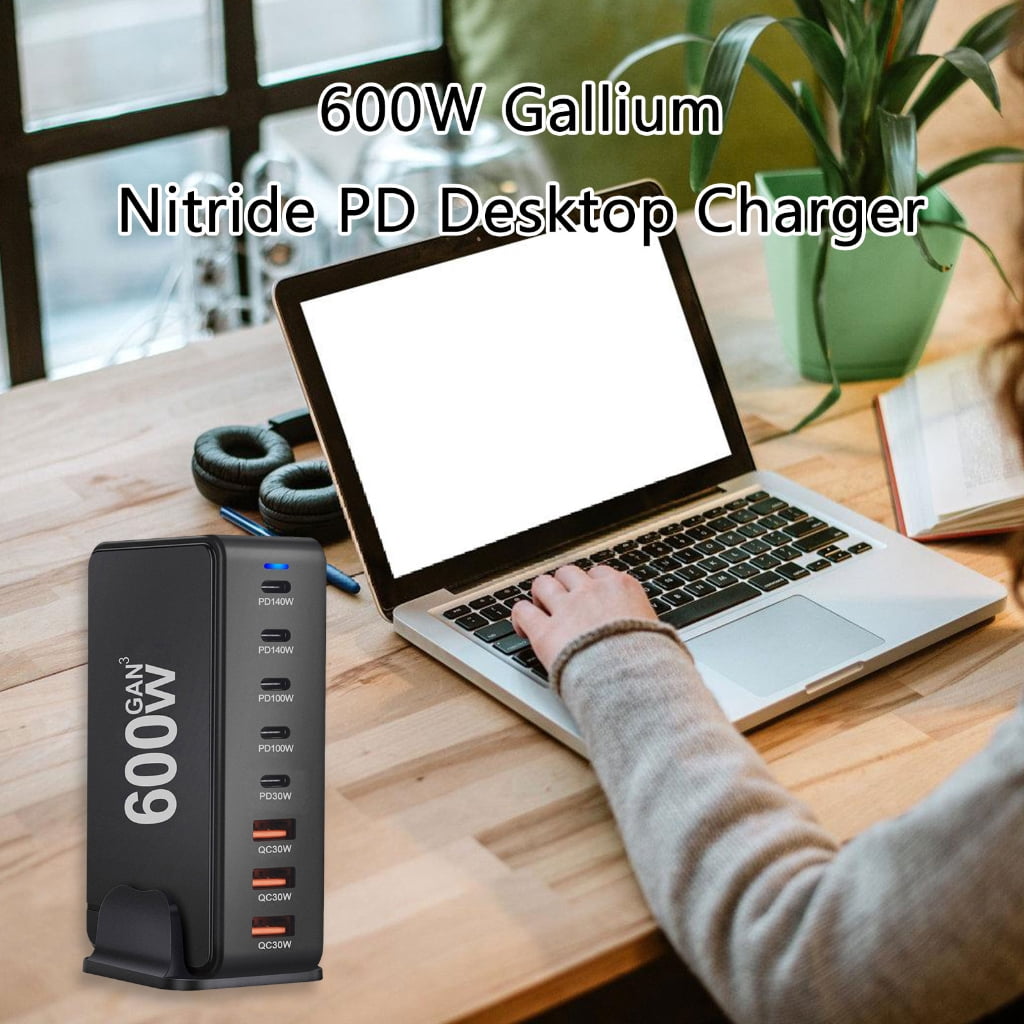 USB Chargers Fast Charging 600W USB C USB A PD Mobile Phone Adapters for Phone