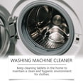 thumbnail image 6 of Washing Machine Cleaner Tablets for Pet Owners - 12pcs/1 Year Supply Deep Clean Descaler,Septic-Safe Washer Cleaner for Cat Dog Hair,Odors & Residue,Heavy Duty Descaler for HE Top Front Load Washers, 6 of 9