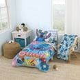 thumbnail image 2 of Disney Stitch 5-Pc Toddler Bed Set - Comforter, Fitted Sheet, Top Sheet, Pillowcase and Blanket, Aqua, Toddler Boy or Girl, 2 of 11