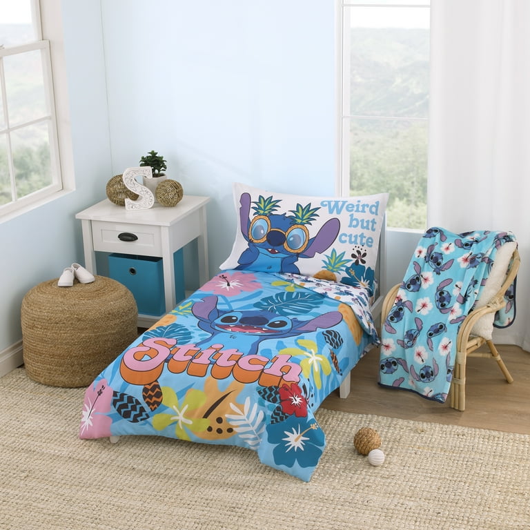 Baby Crib Lilo And Stitch Nursery Theme Cot Bedding Angel From