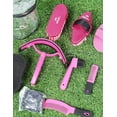 thumbnail image 6 of Grooming Kit Pink Complete Equine Brush Set for Shedding Daily Care, 6 of 7