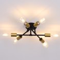 thumbnail image 1 of 6-Light Modern Sputnik Chandelier, Ceiling Light for Bedroom,Dining Room,Kitchen,Office, 1 of 5