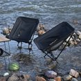 thumbnail image 1 of Camping Chair, Strong Load Bearing Durable Lightweight Foldable Chairs Portable  for Travel, 1 of 8