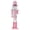 Square bottom lollip, variant on Tibvox 14 Inch Wooden Nutcracker Soldier Figurine Pink Glitter Figure Display Christmas