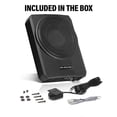 thumbnail image 5 of BOSS Audio Systems SLIM10 Elite Series subwoofer para automóvil con alimentación de 10 pulgadas: perfil bajo, control remoto del subwoofer, amplificador incorporado, debajo del asiento, 5 of 5