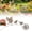 Silver-1pc, variant on Robin Garden Stake, Rustic Metal Robin Bird Yard Art Decoration with Dandelion Accent, Outdoor Bird Sculpture for Lawn, Garden, Flower Bed, Patio & Walkway Decor