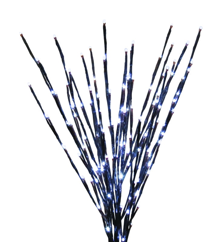 Celebrations Platinum Light Burst LED Christmas Decoration Pure White