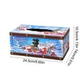 thumbnail image 2 of Christmas Wooden Tissue Box - Top-Slide Opening, Natural Wood Finish, Napkin Storage Box for Home and Restaurant Decor, Anti-Slip Bottom, Durable Wood Construction, 2 of 6