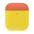 thumbnail image 1 of Funda para Air Pods Dual Cap Silicon Juego De Tapas 360 Amarillo Power Support Dual Cap /Amarillo, 1 of 2